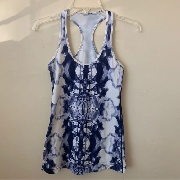 Lululemon ink blot racerback tank size 4 - Picture 1 of 4